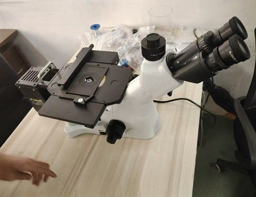Digitale stereoscopische microscoop HSM-645S met 3MP camera
