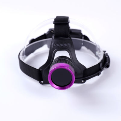40 × 38 mm Spitsgolflengte Verstelbare UV-koplamp voor hoofd en helm