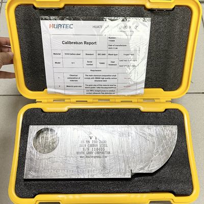 CS NDT kalibratieblok IIW V1 voor niet-destructieve tests