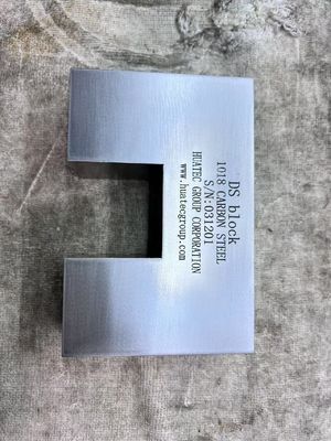 DS Standaard ultrasoon kalibratieblok AWS-specificatie Longitudinale sondekalibratietestmonster