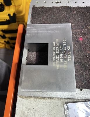 DS Standaard ultrasoon kalibratieblok AWS-specificatie Longitudinale sondekalibratietestmonster