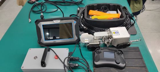 TG-M70C Magnetische Kruiprobot voor Corrosie en Elektromagnetische Ultrasone Dikte Meting voor Plaatwand Corrosiedetectie