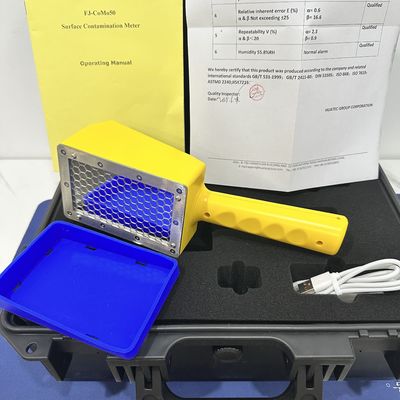 Compacte geluids-, licht- en trillingsalarm voor de nucleaire industrie ALPHA BETA GAMMA Oppervlaktebesmettingsmeter FJ-CoMo50