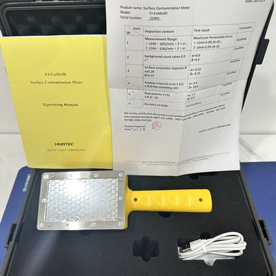FJ-CoMo50 Industriële α/β-stralingsdetector Oplaadbare oppervlakteverontreinigingsmeter voor nucleaire omgeving