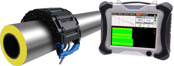 HEF-17 Puls Wervelstroom Metalen Pijp Wanddikte Tester met LCD Scherm
