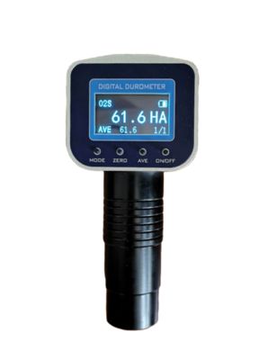 HT-6620 Draagbare 0-30s Tijdinstelling Hoge Precisie Shore Durometer USB OLED Display voor Rubber Plastic