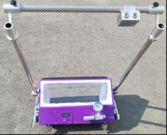 HC1400-LED arbeidsbesparende vacuümdooslekketester met wandelwielen en hulpstaaf voor lasinspectie