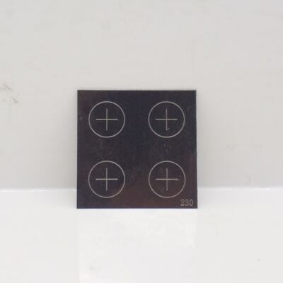 Standaardgevoeligheidstestmonster Qqi Magnetische deeltjesinspectie-test Shim