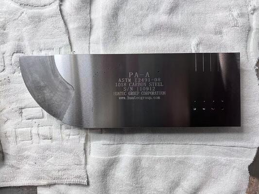 Phased Array Type A Blok Kalibratieblok - NDT Service