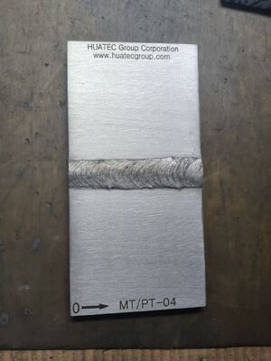 25 Defecten Standaardtestkit voor magnetische deeltjes/dye-penetrator MT/PT KIT