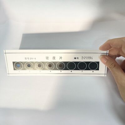 Beoordeling van lichtdichtheidsfilm met kalibratiecertificaat