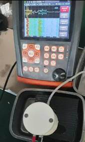 HFD-810 Draagbare Ultrasone Tester 400MHz Monsterneming Bluetooth PDF Rapport Export Waterdicht laaginspectie detector