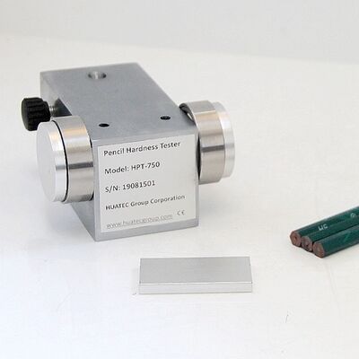 Pencil Hardness Tester toegepast de Pencil Scratch methode