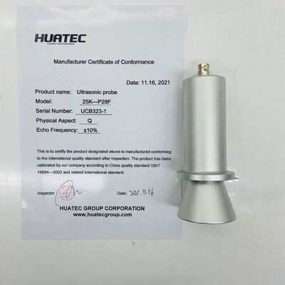 Niet-metalen ultrasoon-sonde-transducerparen voor NDT-testen van betonnen houten rotsen