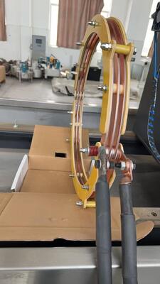 HCDX-C400S 2000A Handmatige Vergrendelings Magnetische Deeltjes Inspectie Spoel voor Schacht/Schijf Werkstuk NDT