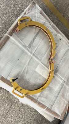HCDX-C400S Handmatig Vergrendelende Circulaire Spoel Open-Sluit 2000A 16 Inch voor Magnetische Deeltjesonderzoek
