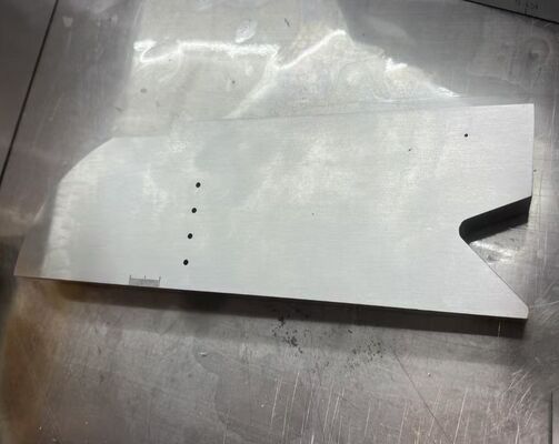 Fase-array radius kalibratie blok met 63 SDH door gaten voor ultrasone testen