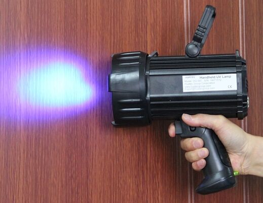 Handheld oplaadbare Dtyle LED-UV lamp met UV en wit licht dubbele functie