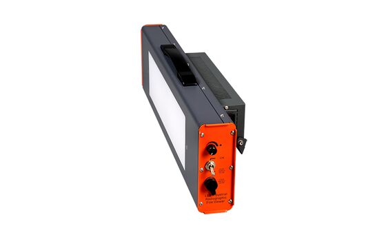 NDT-apparatuur met innovatieve LED-filmviewertechnologie met een kijkgebied van 400x100 mm en gebruik