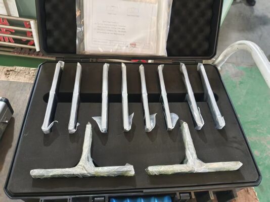 MT/PT Magnetische Deeltjes & Vloeistofpenetrantie Testkit 10 stuks met 25 Fouten Koolstofstaal Scheur Specimen