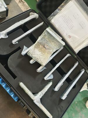 MT/PT Magnetische Deeltjes & Vloeistofpenetrantie Testkit 10 stuks met 25 Fouten Koolstofstaal Scheur Specimen