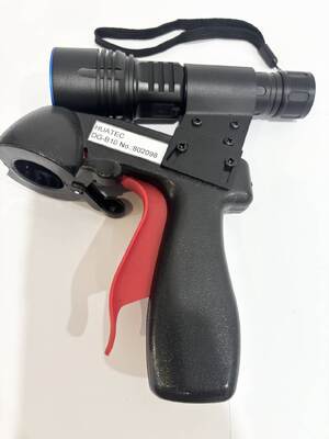DG-B10 365nm UV zaklamp Spray kan handle Mount Aviation Aluminium 12 LED Core Fluorescent Penetratant Inspection Spray Gun Bracket