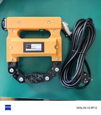 HCDX-220 Lichtgewicht elektromagnetische AC-jukfoutdetector Dubbele voeding Stalen structuurdefecttester