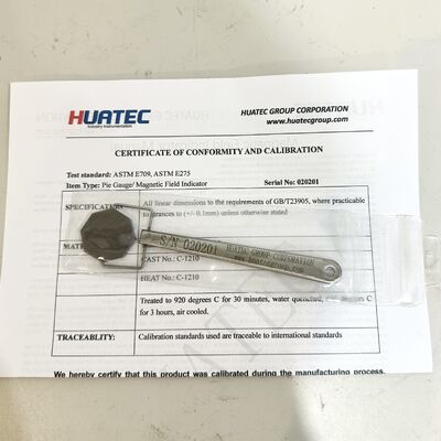 Pie Gauge ASTM veldindicator Magnetische pie-indicator ASTME709 MPI-test