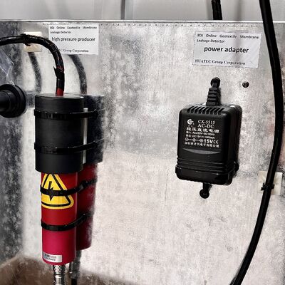HUATEC-8DJ 0,05-10 mm dikte geotextiel lekdetector LCD-scherm hoge precisie HDPE membraan pinhole testapparatuur