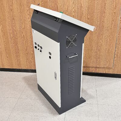 HUATEC-8DJ Online Geomembrane Waterdicht Filmlekketester Geluidslicht Alarm Lekpunt Tellen Detector