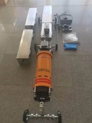 HUATEC X-Ray Pipeline Crawler Eenvoudig te bedienen Detecteer de laslijn van een lange pijpleiding