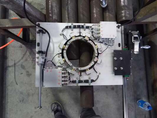 Drill Pipe Inspection Mobile High Precision Non-Destructive Testing Magnetic Flux Leakage Detection Equipment 
