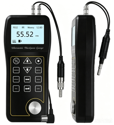 TG-100B Draagbare Ultrasone Diktemeter 0.01mm Resolutie LED Backlight LCD 500 Groepen Opslag NDT Meetinstrument