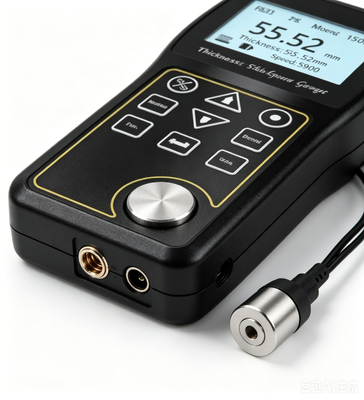 TG-100B Draagbare Ultrasone Diktemeter 0.01mm Resolutie LED Backlight LCD 500 Groepen Opslag NDT Meetinstrument