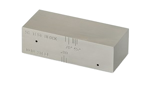 SC UT Gevoeligheid Referentieblok 0,905"×1,25"×3" NDT Snijgolfgevoeligheid Kalibratie Specimen