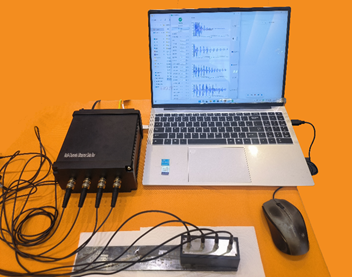 HFD-2000 industriële ultrasone foutdetectorkaart Gigabit Ethernet real-time gegevensoverdracht C-Scan online diktemeting monitoringmodule