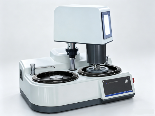HPA-2000S Volledig automatische metallografische slijppolijstmachine Dual Disc Multi-point & Center Pressure PLC Touch Screen Metal Sample Polisher