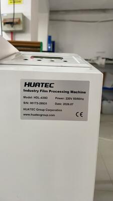 HDL-430D Industrial Automatic NDT Film Processor Dev Fix Rinse Dry Integrated X-Ray Film Processing Equipment With Auto Replenishment
