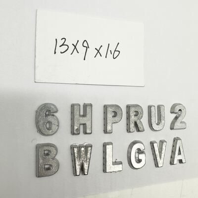 X-Ray Lead Letter van A tot en met Z Flat Face NDT Industrial X-Ray Defect Detector Accessories