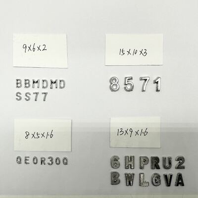 X-Ray Lead Letter van A tot en met Z Flat Face NDT Industrial X-Ray Defect Detector Accessories
