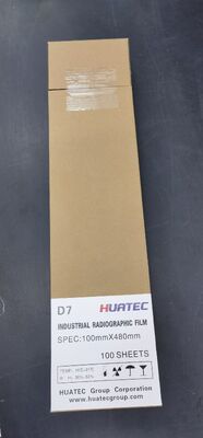 HUATEC D7 industriële radiografische film 100 mm x 480 mm 100 vellen per zak
