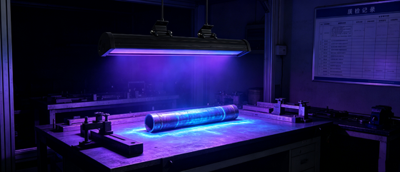DG-630 Hoge Irradiantie Ophangbare UV Zwarte Lamp voor Inspectie van Defecten in Olie- en Gasleidingen