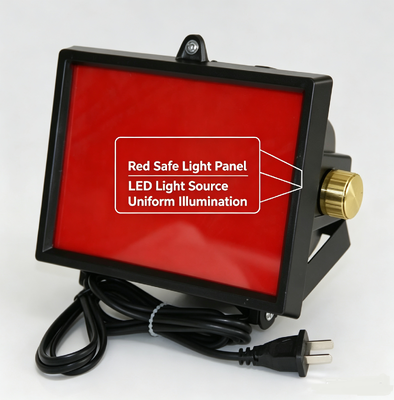 DG-20A Darkroom Red Safety Lamp Wall Mounted & Desktop LED Red Light For Radiography Testing