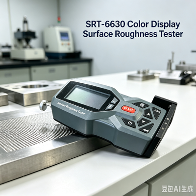 SRT-6630 Color Display High Precision Portable Roughness Tester with Bluetooth Connection