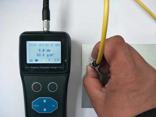 TG-6101 Draagbare F/N sonde coating diktemeter 0-1500um metaal verffilm diktemeter met dichtheid & gewichtsmeting