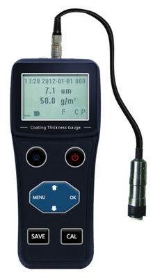 TG-6101 Draagbare laagdikte- en gewichtsmeter F/N Probe Magnetische niet-magnetische laagtest