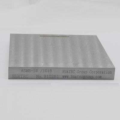 Niet-buis 19mm 38mm 75mm Las ASME Standard 1018 Steel UT Kalibratie Test Block