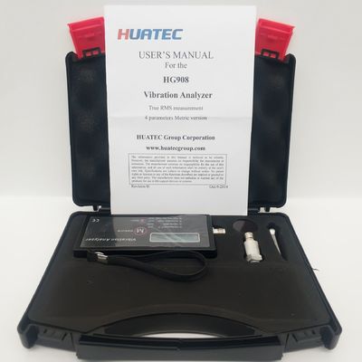 HG-908 4 Parameters Metrische versie True RMS Measurement Vibration Analyzer