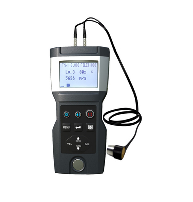 Hoog nauwkeurige TG-1000 draagbare ultrasone snelheidsmeter met een resolutie van 1m/s en een breed geluidssnelheidsbereik