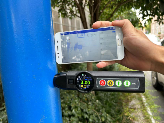 TG-50 OLED ultrasone diktemeter voor metaal- en coatingsmeting